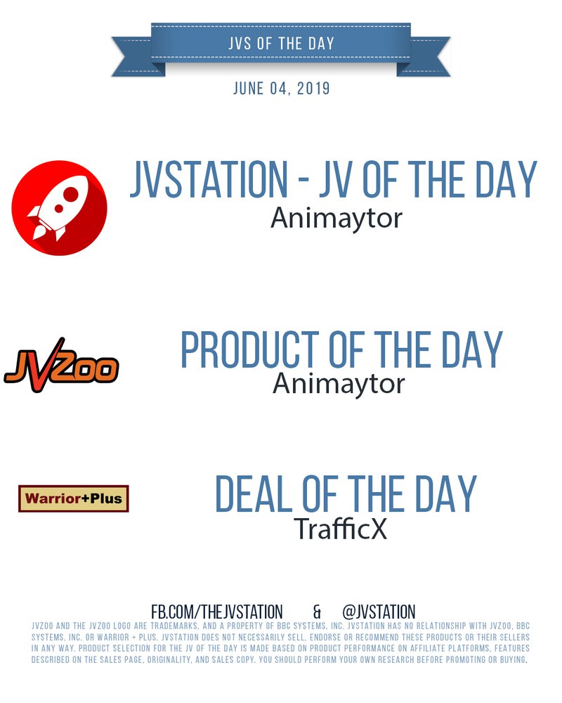JVs of the day - June 04, 2019